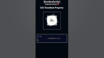Css transform property #css #tutorial #css transform #property