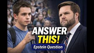Student Confronts JD Vance on Epstein - His Response Raises Eyebrows