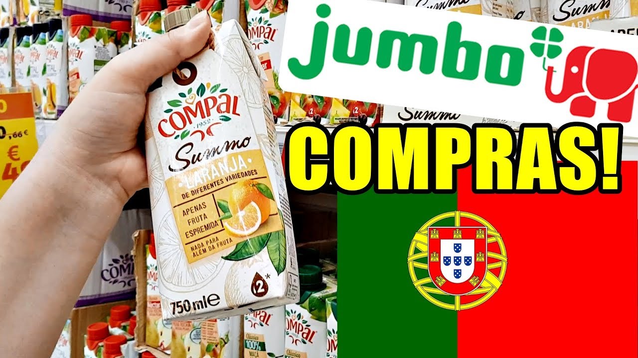 Compras Supermercado Jumbo Portugal Vila Real 2018 YouTube