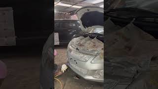 Swift Dzire Full Body Painting Process 🔥 | Car Transformation | Denting Painting Shorts