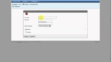 SQL Database in WebsitePanel