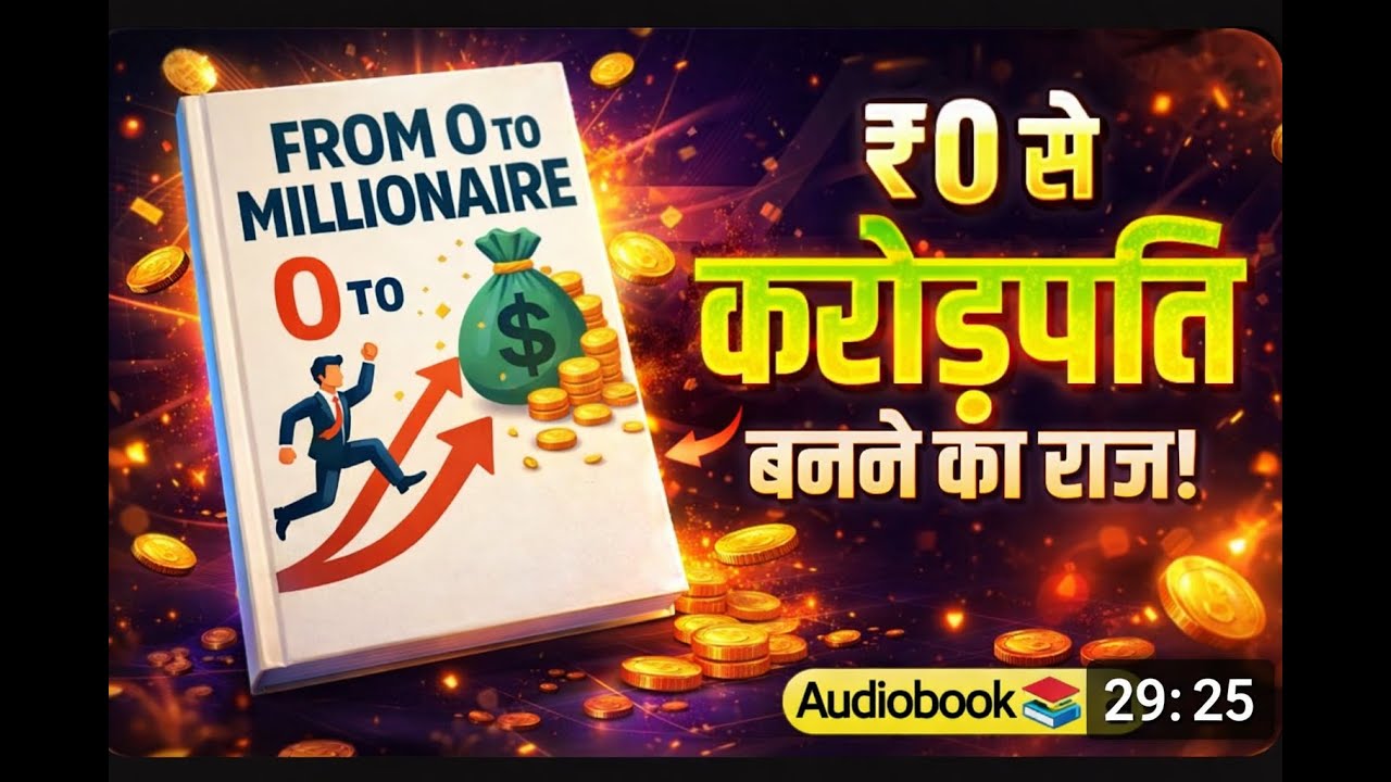 From Zero to Millionaire By Nicolas Bérubé | Hindi Book Summary | Book Insider Book Summary in Hindi