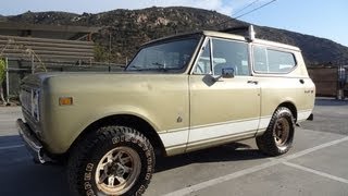 International harvester scout ii 2 xlc door suv rare find 4x4 clutch
delete automatic 1 owner http://www.1ownercarguy.com this is a very
cool truck and r...