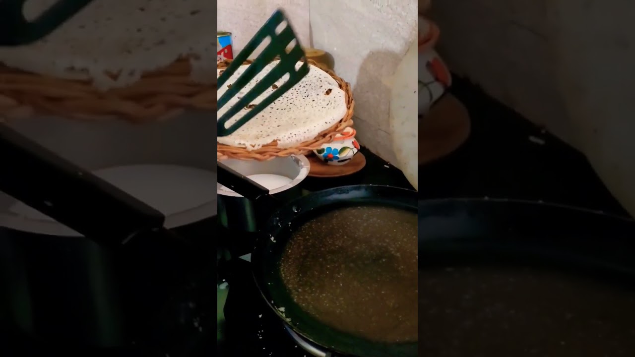 Neer dosa is delicacy from Tulunadu usually served with chicken or chutney 