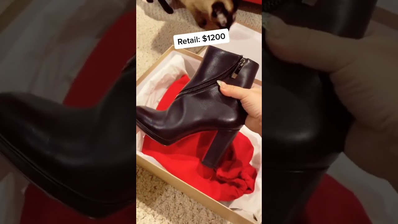 Walk a mile in these Louboutins!👢 