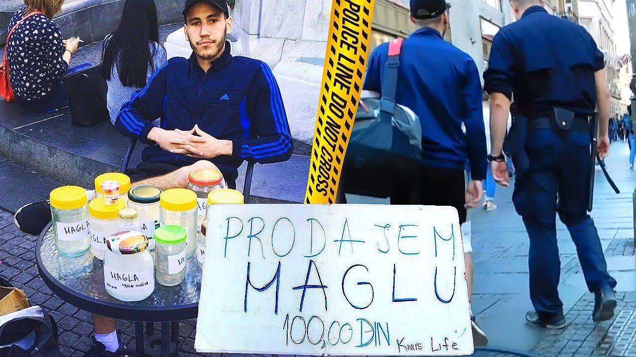 PRODAJEM MAGLU U TEGLAMA ! (bukvalno) UHAPSEN ZBOG TOGA !?