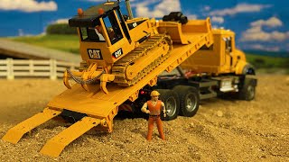 Rc Bulldozer Seaside Construciton Site Accident!