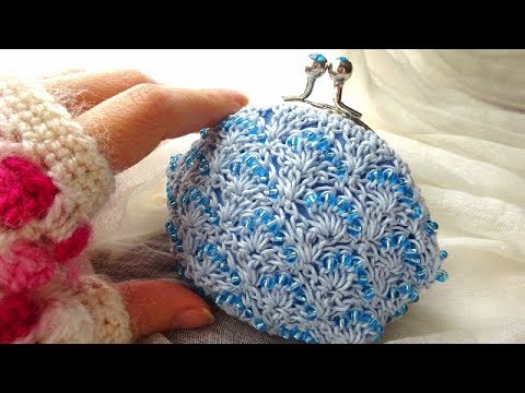 en punto Abanico con cuentas - YouTube