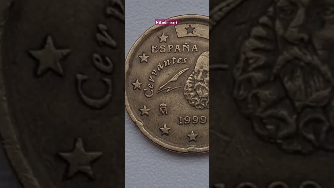 Spain 20cent 1999. Defect.