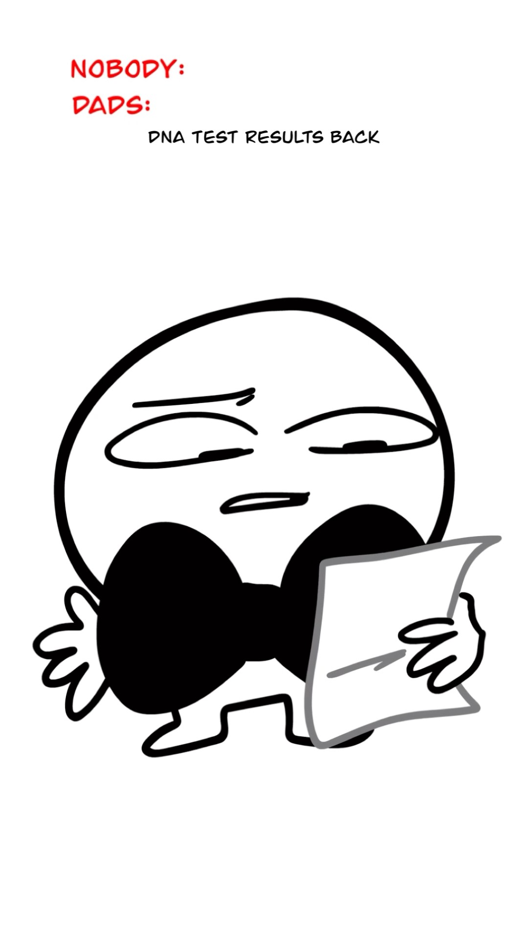 DNA Test Results ? (Animation Meme) #shorts