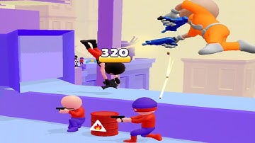 Run n Gun - AIM Shooting ! All levels Gameplay (16-22) android, ios