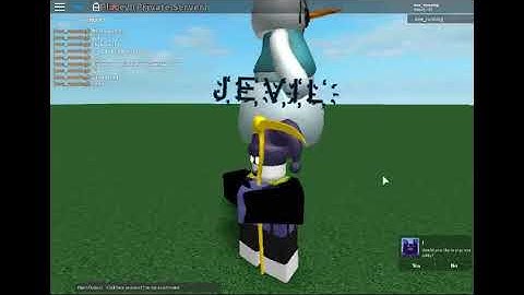 ROBLOX script showcase : Jevil