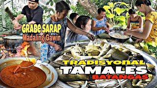 'TAMALES BATANGAS' Tradisyonal na Pagluluto ng TAMALES BATANGAS | GRABE sa SARAP NAPAKADALI LUTUIN