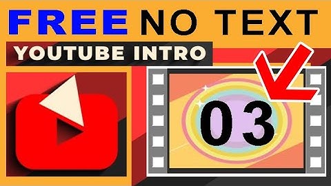VIDEO INTRO FREE TO USE NO TEXT #03