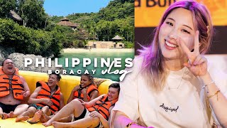 philippines vlog   first time in boracay, boating, & beautiful beaches!