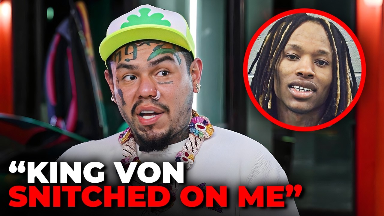 6ix9ine Finally Reveals Rappers Who Secretly Snitched In Court.. - YouTube
