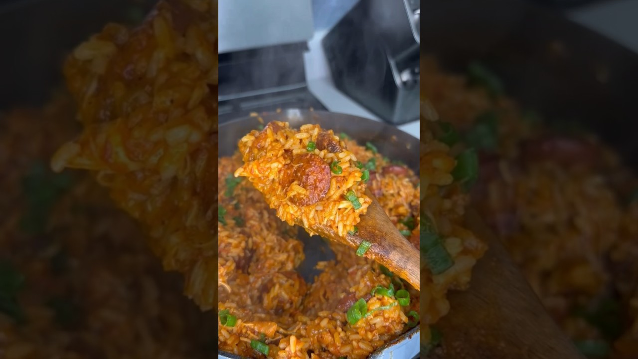 ⁣Creole Style Jambalaya | Southern Cooking | Chef Alden B #flychefaldenb #foodie #recipe