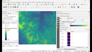 Delimitar e cuenca hidrográfica en QGIS + red hídrica de manera rápida
