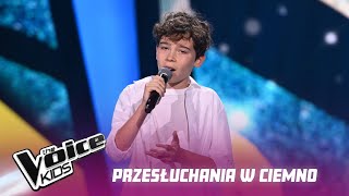 Leon Olek -„Talking To The Moon” - Przesłuchania w ciemno | The Voice Kids Poland 6
