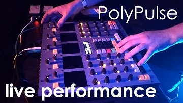 Ward Slager performing live with the PolyPulse