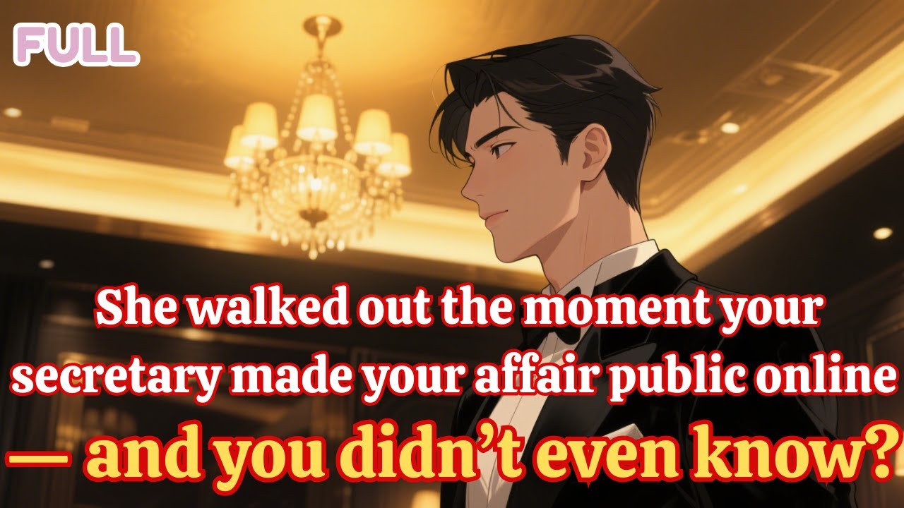 She walked out the moment your secretary made your affair public online — and you didn’t even know?