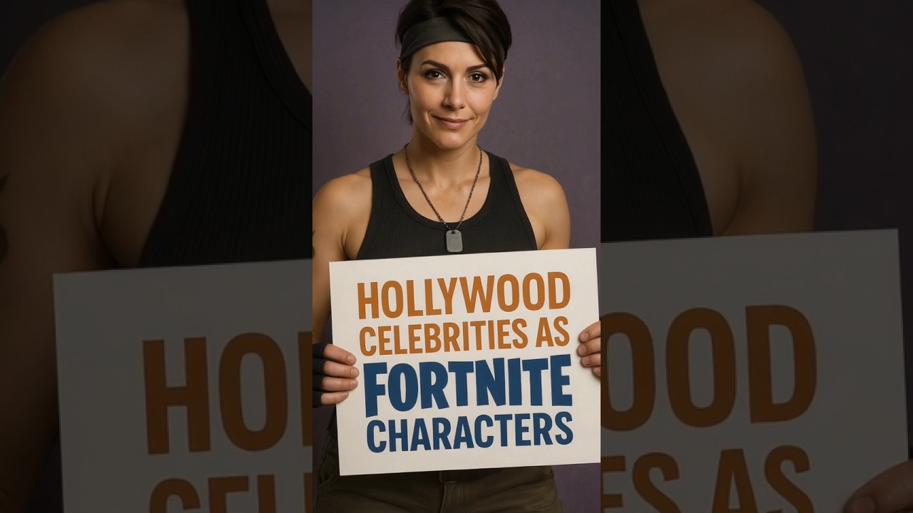 Hollywood Celebrities as Fortnite Characters.... What Next? 