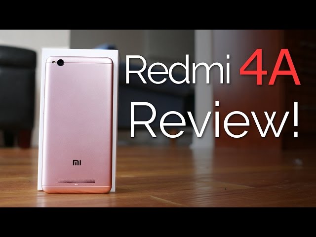 Xiaomi Redmi 4A Review - Giveaway (Xiaomi Redmi Note 4X)