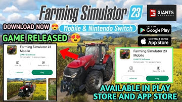 New Farming simulator 2023 Released In Play Store 😱 DOWNLOAD IT NOW! | ANDROID IOS |