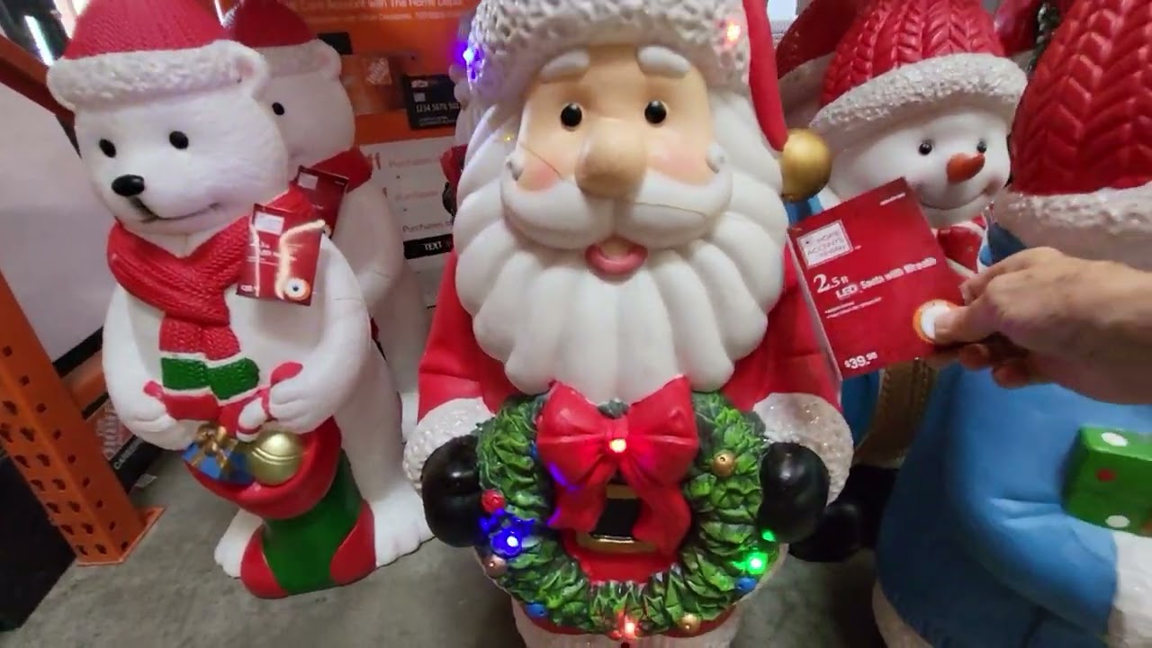 BIG CHRISTMAS BLOW MOLDS - ANGEL TEDDY BEAR SANTA SNOWMAN WHITE