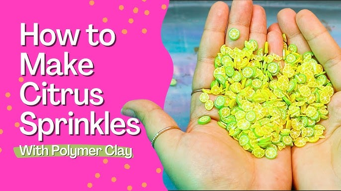 How to Make Deco Sprinkles  Squishies, Slime, Crafting, Clay