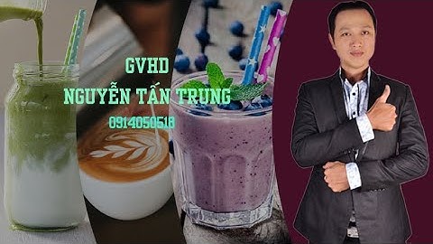 Pha chế đồ uống/học cách pha chế đồ uống/ Trái cây dầm xoài