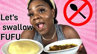 How to eat fufu the right way | finger licking good