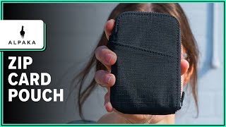 ALPAKA Zip Card Pouch Review (2 Weeks of Use)