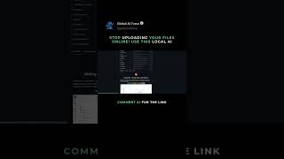 STOP UPLOADING YOUR files online! USE THIS LOCAL AI