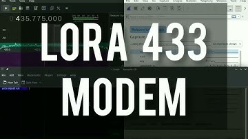 SSH over UHF using LORA modulation