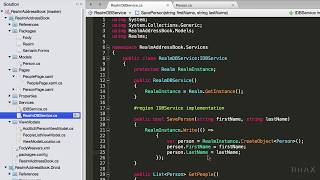 Xamarin Realm DB - Write a Record