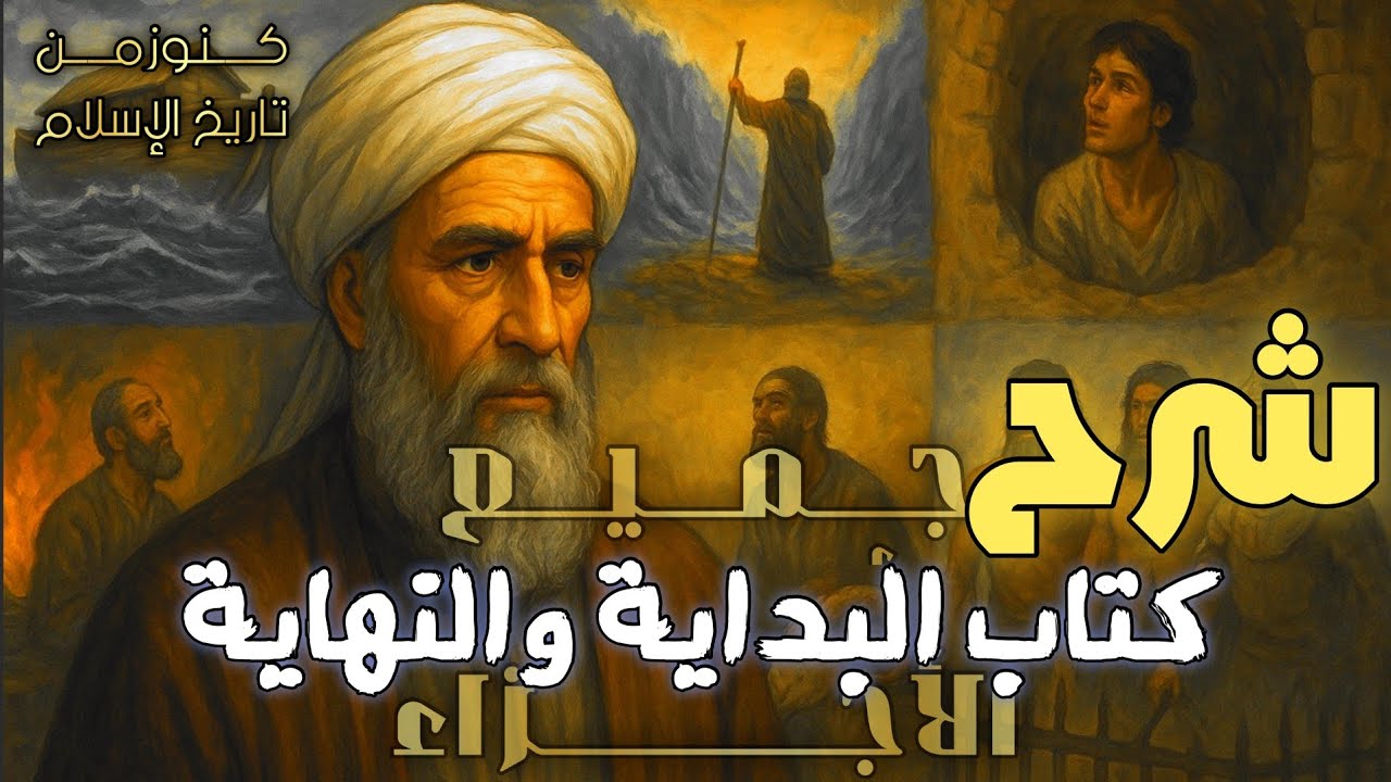 البداية والنهاية لابن كثير – من خلق آدم إلى نهاية الزمان | أضخم موسوعة في التاريخ الإسلامي