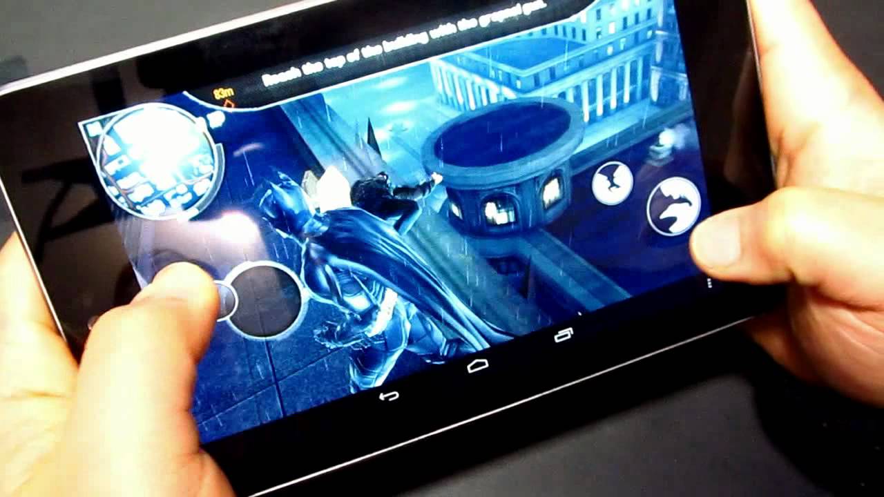 Nexus 7 Gaming Test: Batman The Dark Knight Rises