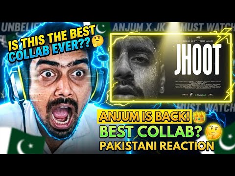 PAKISTANI REACTS TO JHOOT - TALHA ANJUM & BIBASH JK 🔥 | THIS IS PURE FIRE!