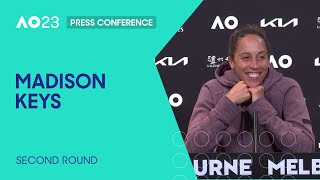 Madison Keys Press Conference | Australian Open 2023 Second Round