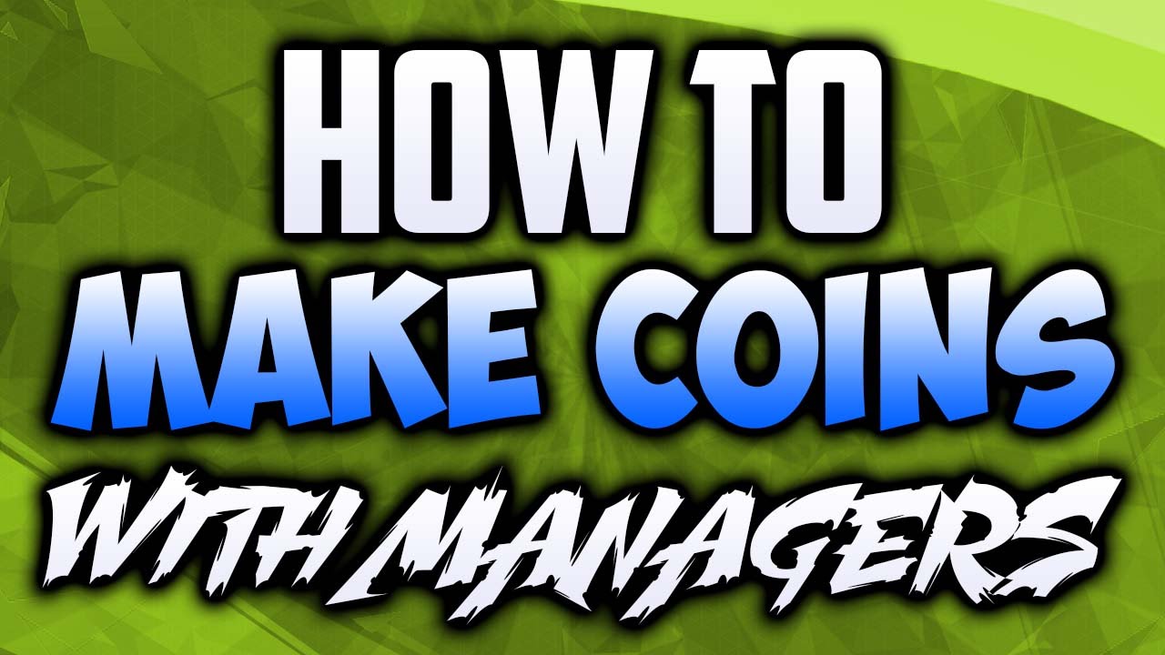 HOW TO MAKE COINS WITH MANAGERS! | FIFA 16 TRADING METHODS