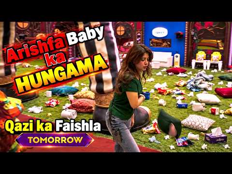 Bigg Boss 20 Big Updates! Live Feed Arishfa Ka HUNGAMA Qazi ne Kiya Aisa #BB20