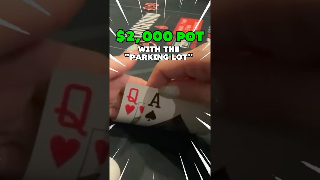 Let’s play a 2k pot with AQ !!! #poker #pokervlog #wsop #allin