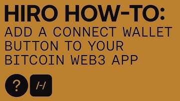 Adding a Connect Wallet Button to your Bitcoin Web3 App