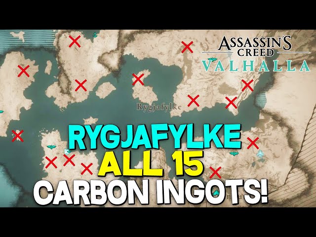 Assassin's Creed Valhalla: Rigjafylke map