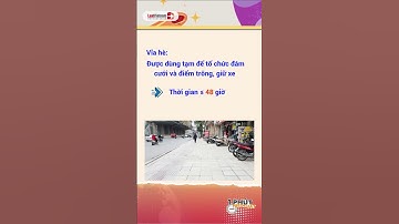 Dựng Rạp Đám Cưới Chiếm Lòng Đường Có Bị Phạt Không? #shorts | LuatVietnam