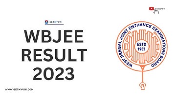 WBJEE 2023 Result!| How To Download WBJEE 2023 Results?| GetMyUni #wbjee #wbjeeresult