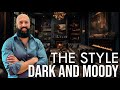 Dark and moody interior design style  when where and how to create it