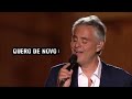 Andrea Bocelli Tristeza Live In Italy 2013 Karaoke mp3