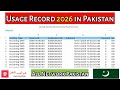 Telecommunication Usage History in Pakistan 2026 | Guide to Accessing Your Own Logs in Excel